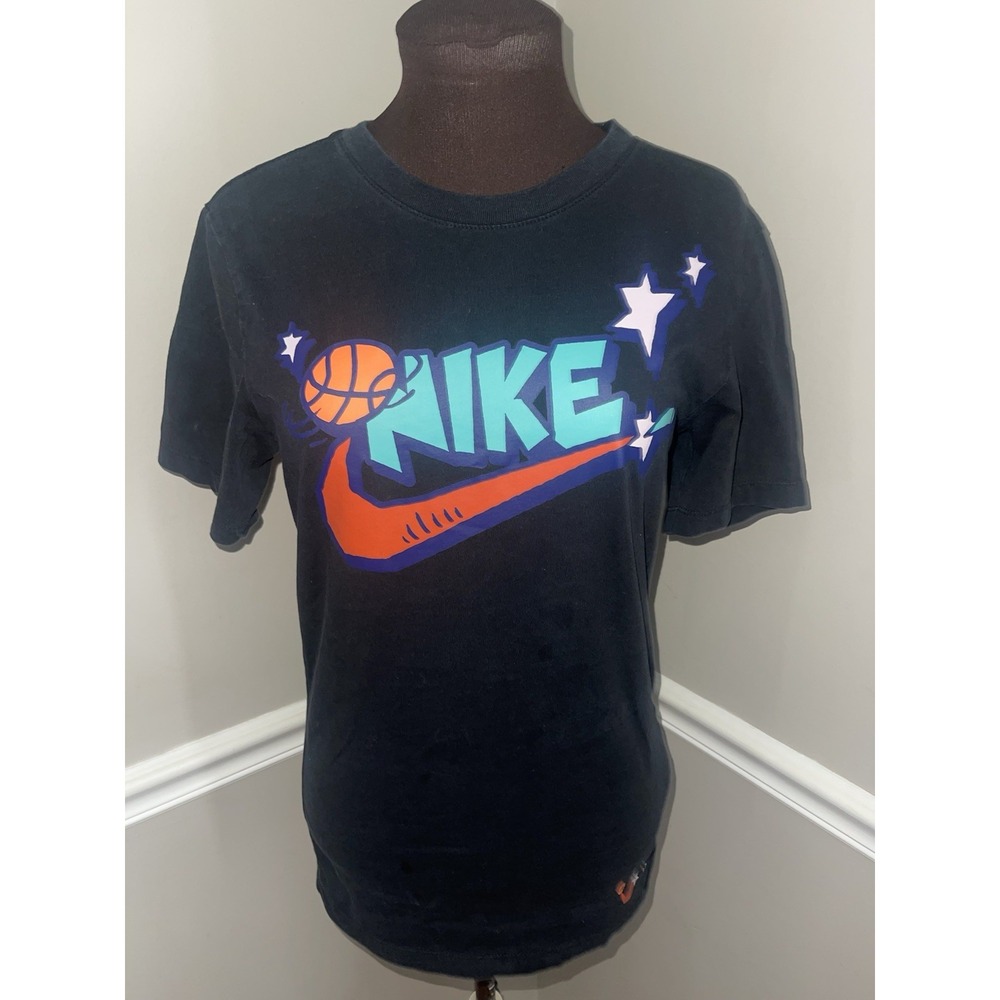 Nike Exploration Series Futura San Antonio Basketball Tee Shirt Men's Small